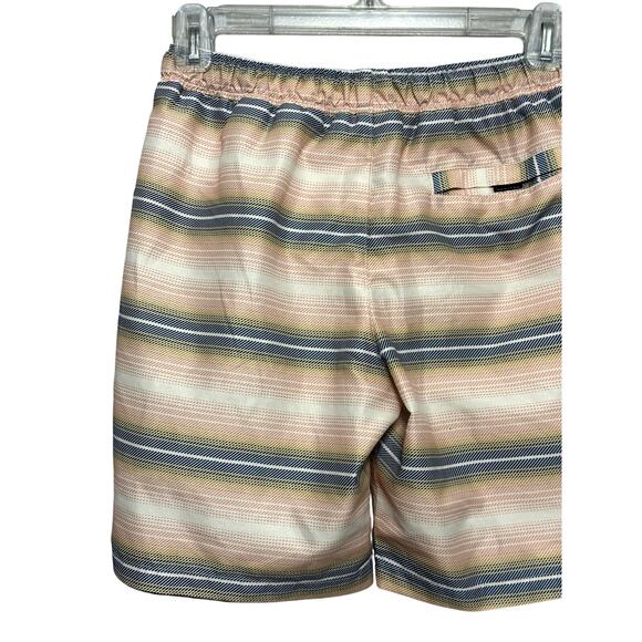 Treasure & Bond Swimming Trunks Mesh Lining Stripes Multicolor Kids M 8/10 NWOT - Picture 5 of 7
